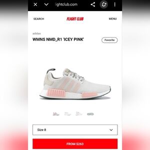 Adidas NMD_R1 Women's Sneakers Icey Pink Women's US 8.5